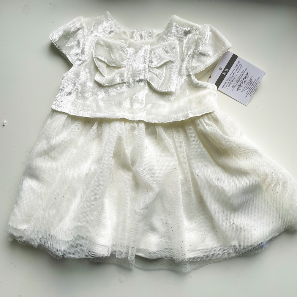 Newborn Baby Girl Velvet Dress By Baby Starts
